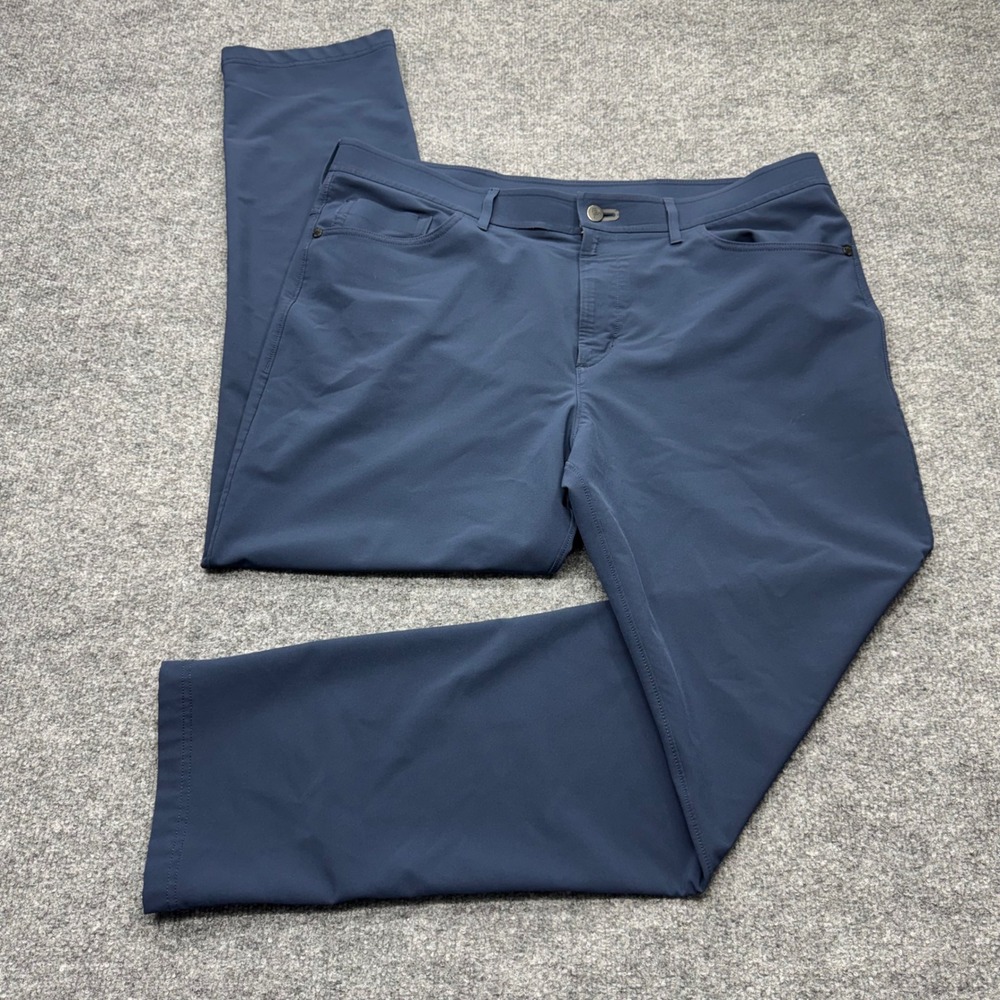 Public Rec Workday Pant Mens 38x32 Navy Blue Straight Leg Technical Chino‎ Pants
